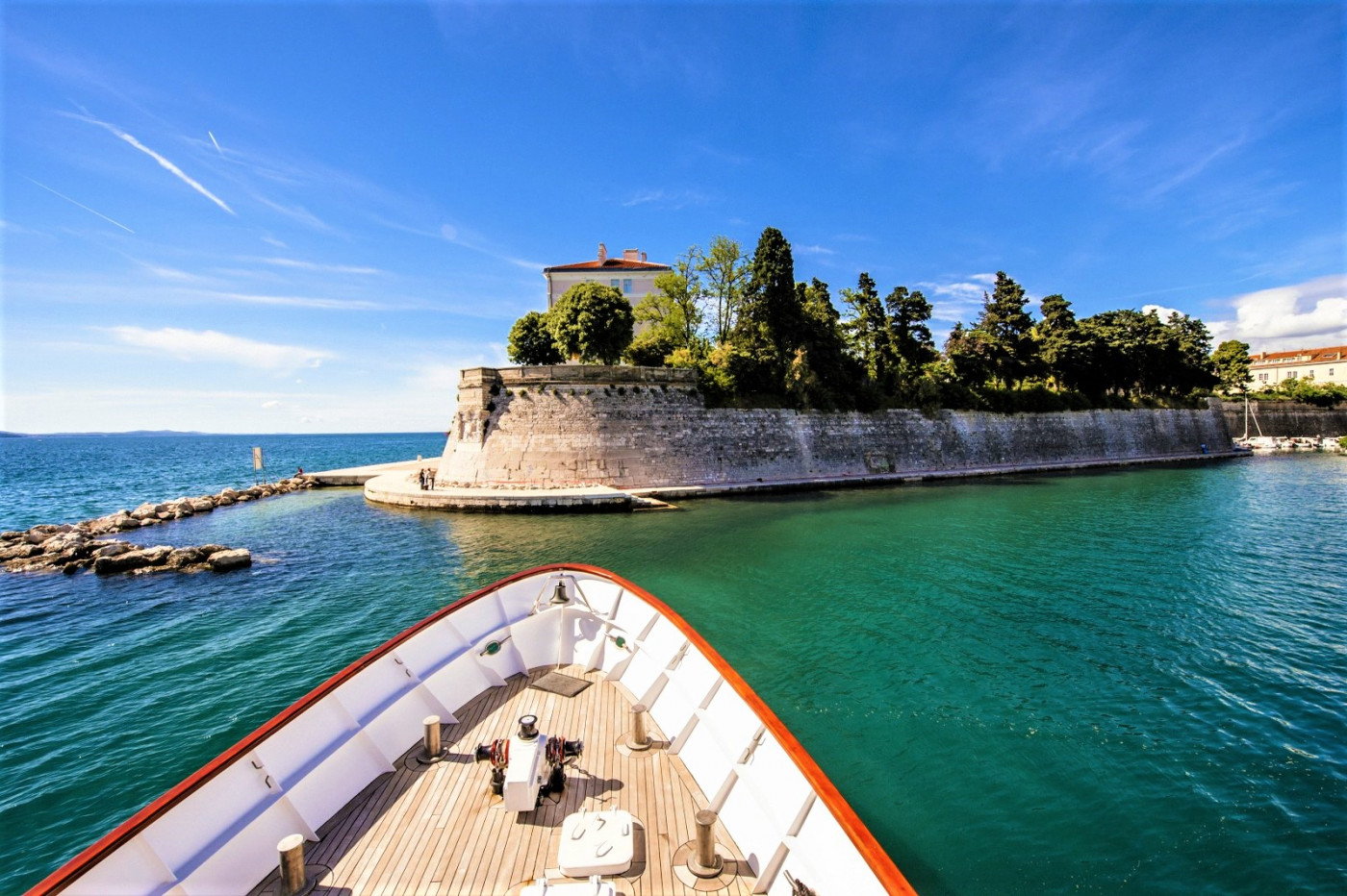 Zadar City Walls UNESCO World Heritage Site Attractions Zadar 