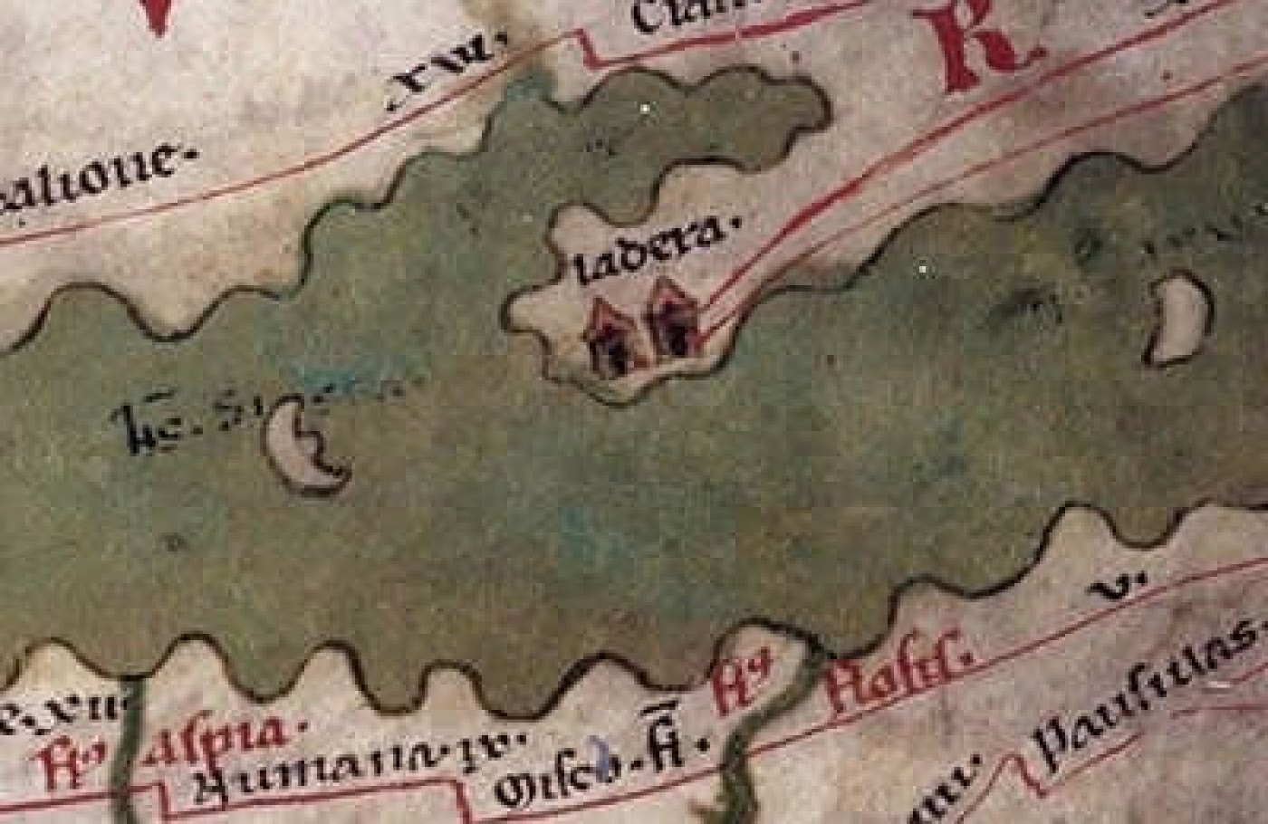Placed on the Oldest Map