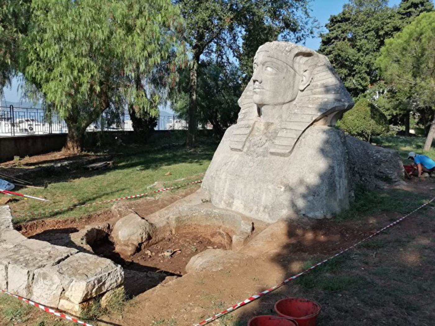 Zadar Sphinx Restoration Project Begins