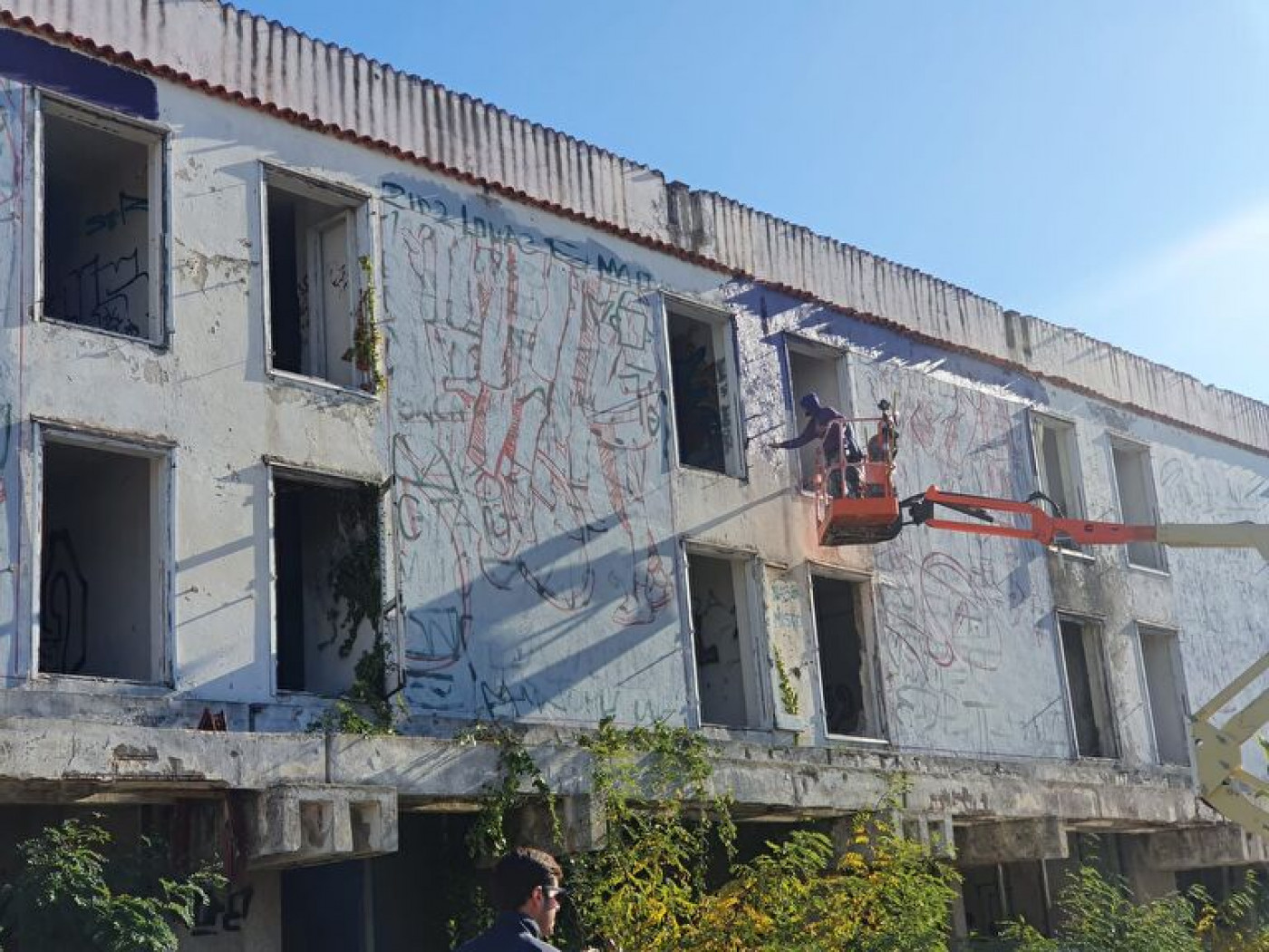 A Mural in Zadar Dedicated to Artistic Creation and Youth Culture