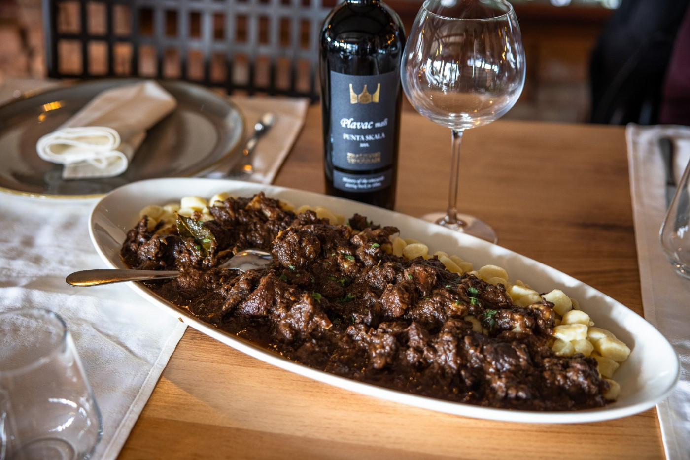 Zadar Rabbit Goulash at Berekin Tavern