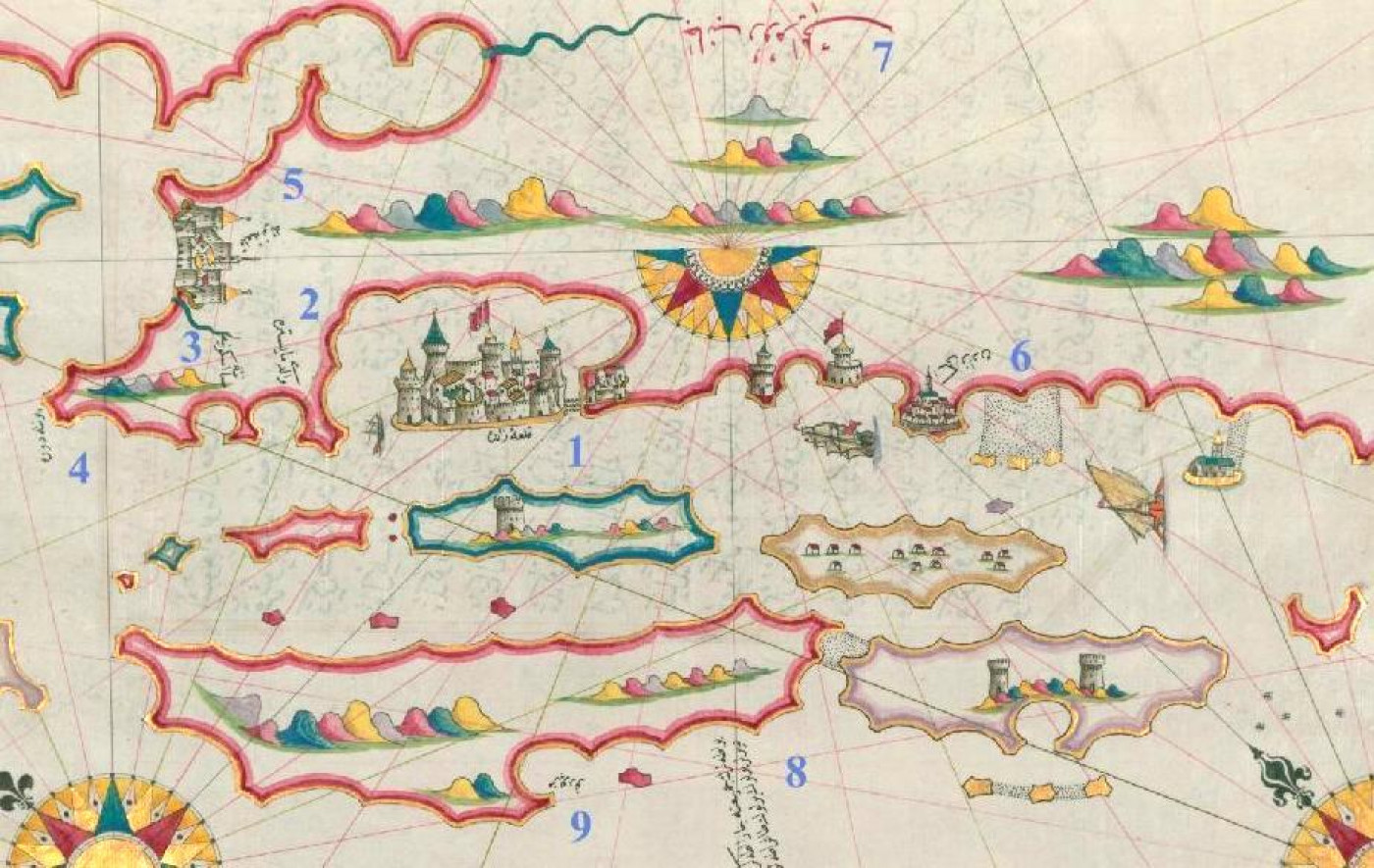 Zadar on the Maps by Geographer Ptolemy and Ottoman Admiral Piri Reis