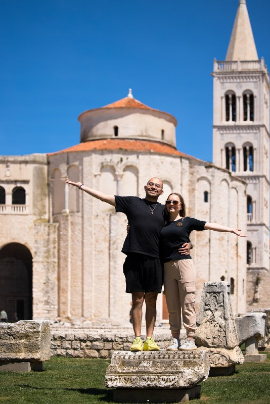 Digital Nomads Franziska Miksa and Alexander Gebert in Zadar