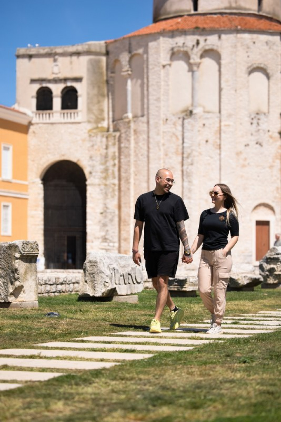 Digital Nomads Franziska Miksa and Alexander Gebert in Zadar