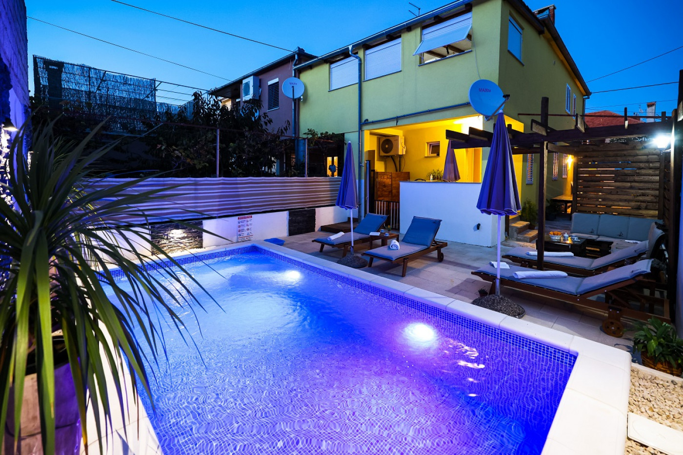 Rustica Zadar with a Private Pool