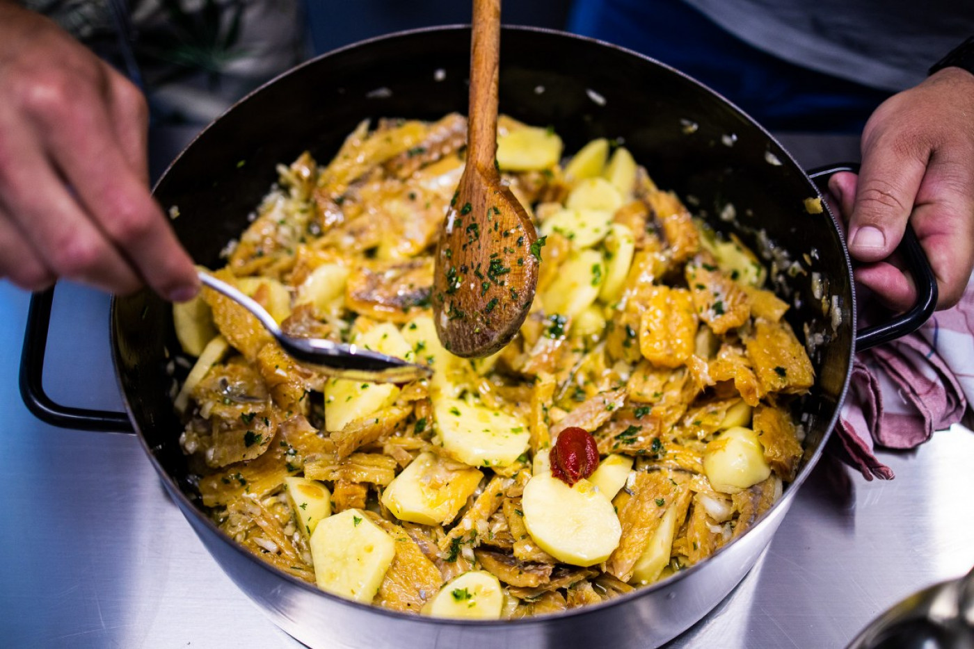 Dried Shark Fish Brudet - a Rare Delicacy of the Island of Ist