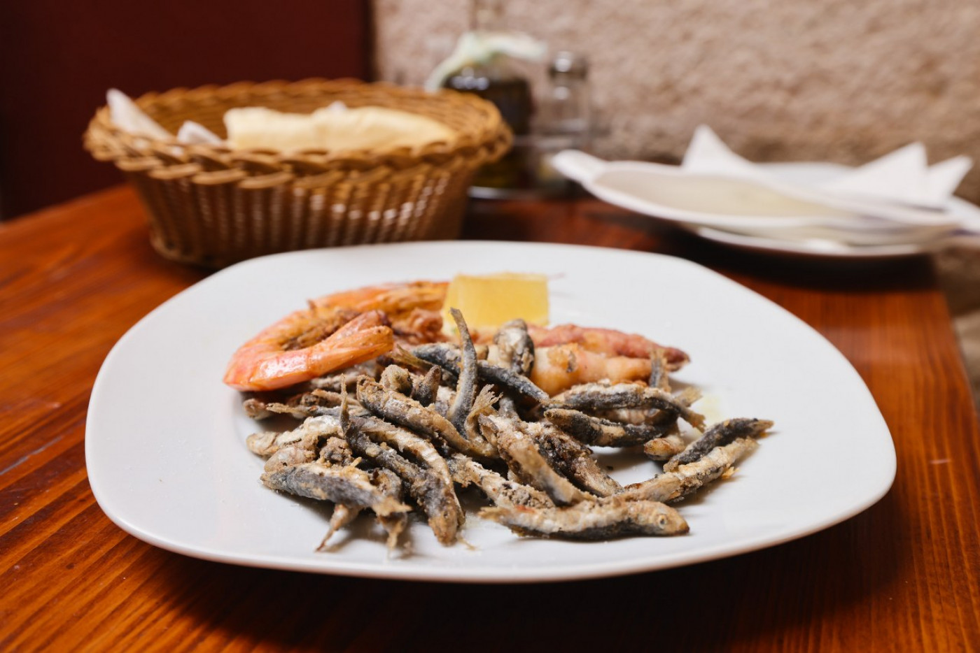 A Sprat Fry, Dalmatian Finger Food at the Smallest Konoba in the World
