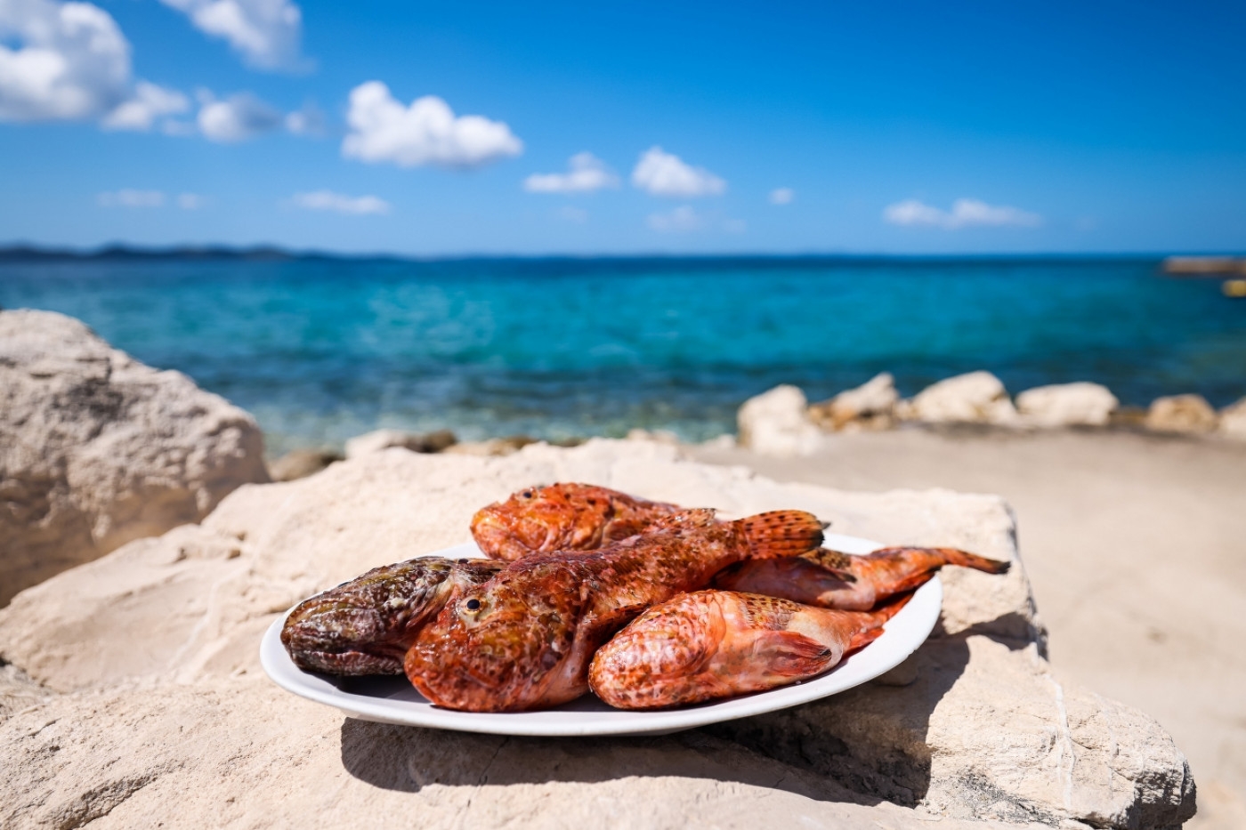 Oborita jadranska riba s gradela &ndash; tipična dalmatinska gastronomska razglednica
