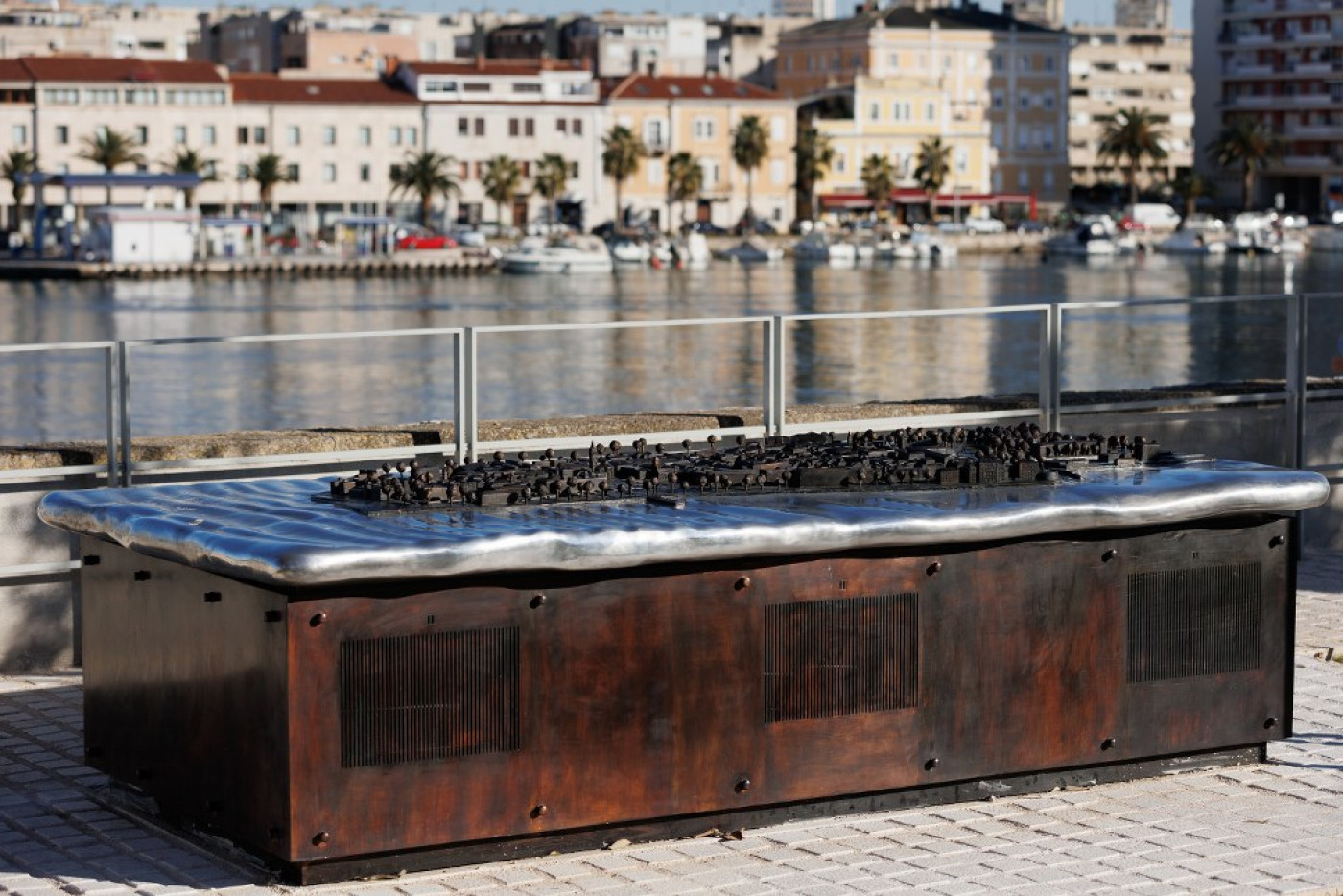 A 3D Sculptural Representation of the Historical City Centre of Zadar
