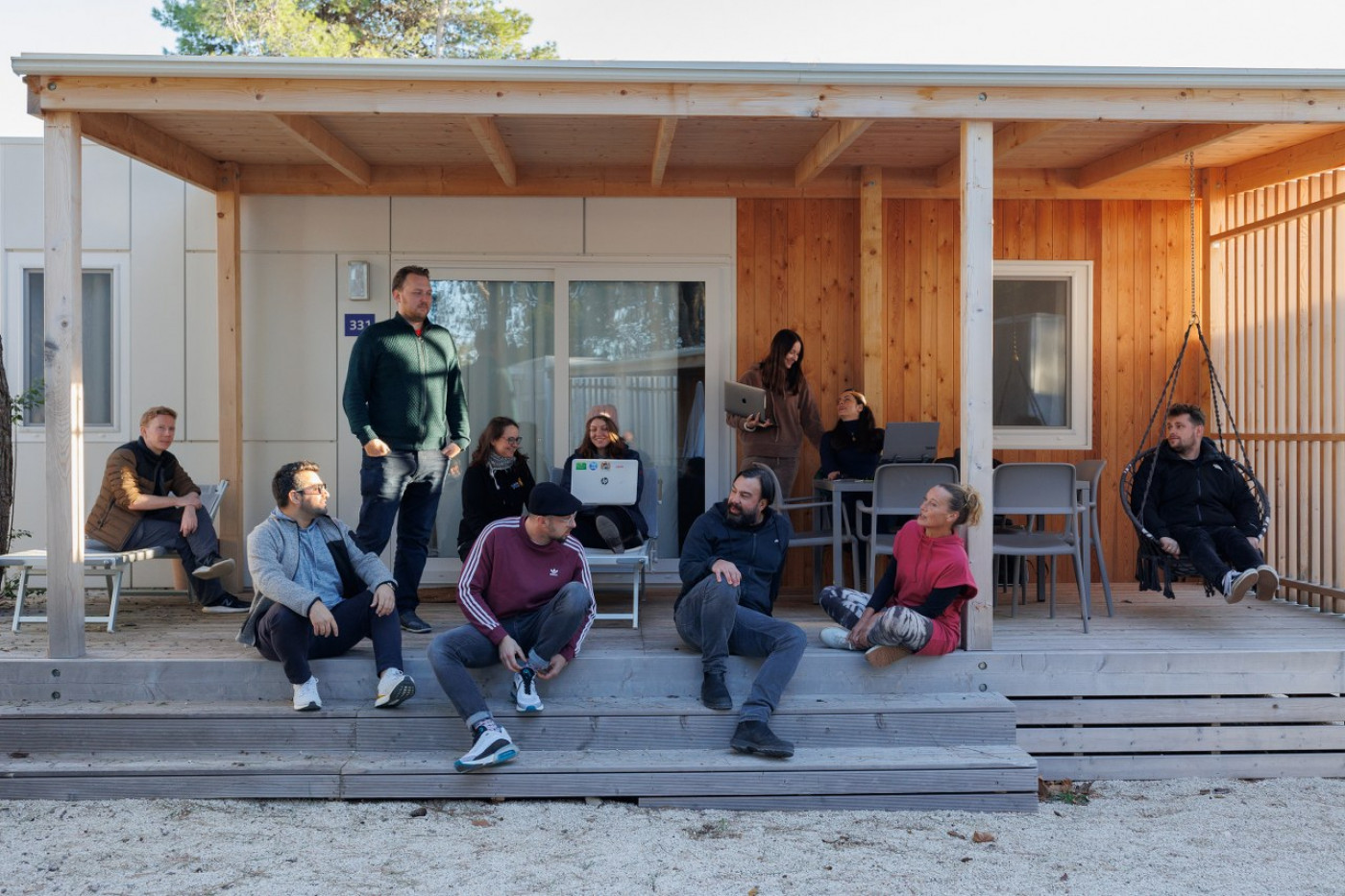 American Forrest James Stilin, Community Manager of Zadar's Digital Nomad Valley