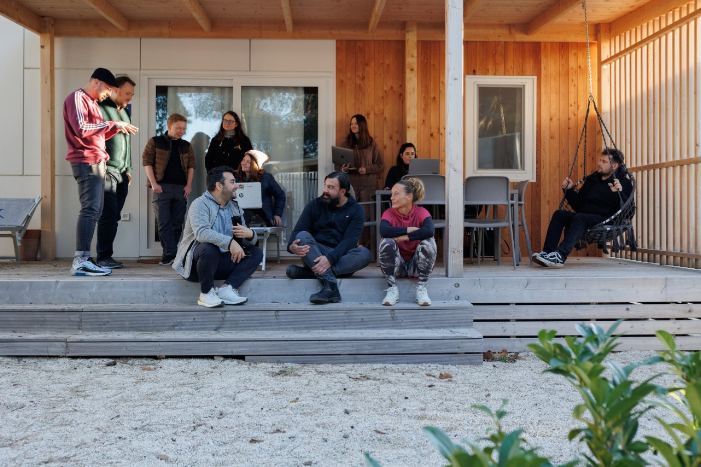 American Forrest James Stilin, Community Manager of Zadar's Digital Nomad Valley