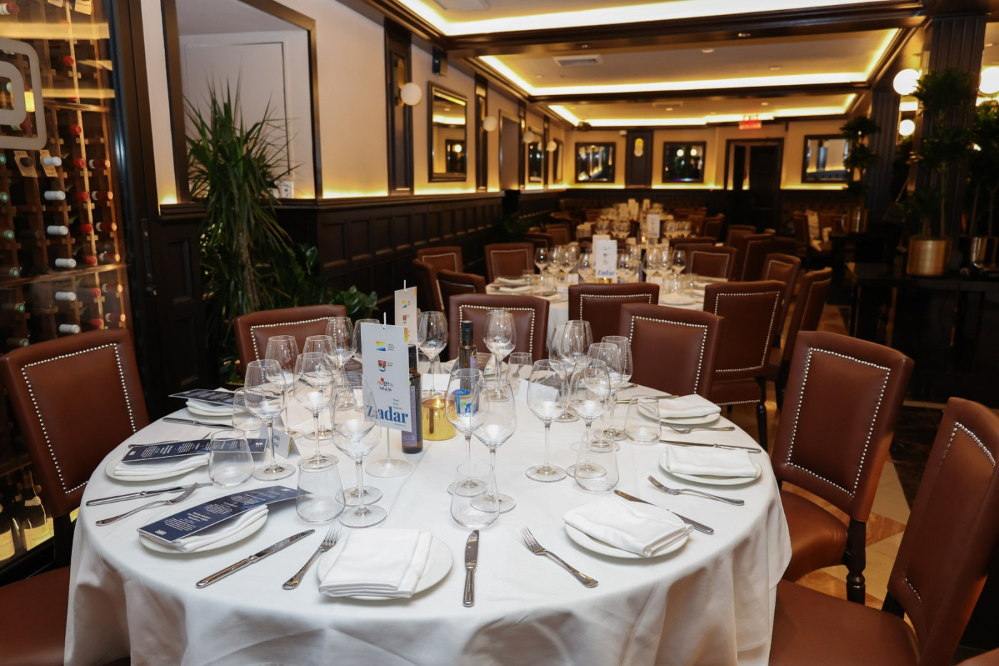 Zadar Dinner in Delmonico's Restaurant on Wall Street