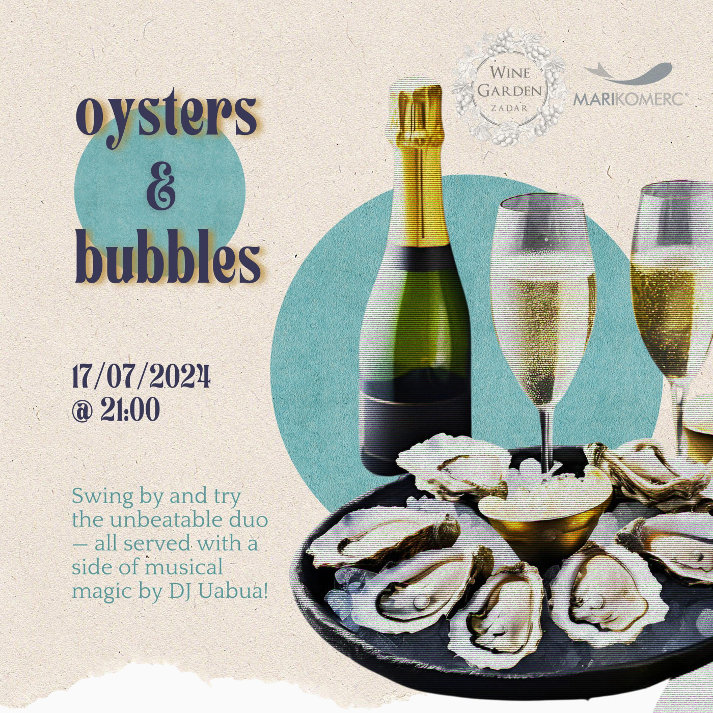 Oysters & Bubbles Événements Office de tourisme de Zadar