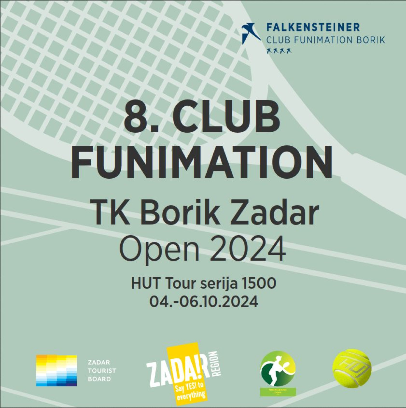 8th Club Funimation Falkensteiner Borik Open 2024 - HUT Tour Serie 1500 ...