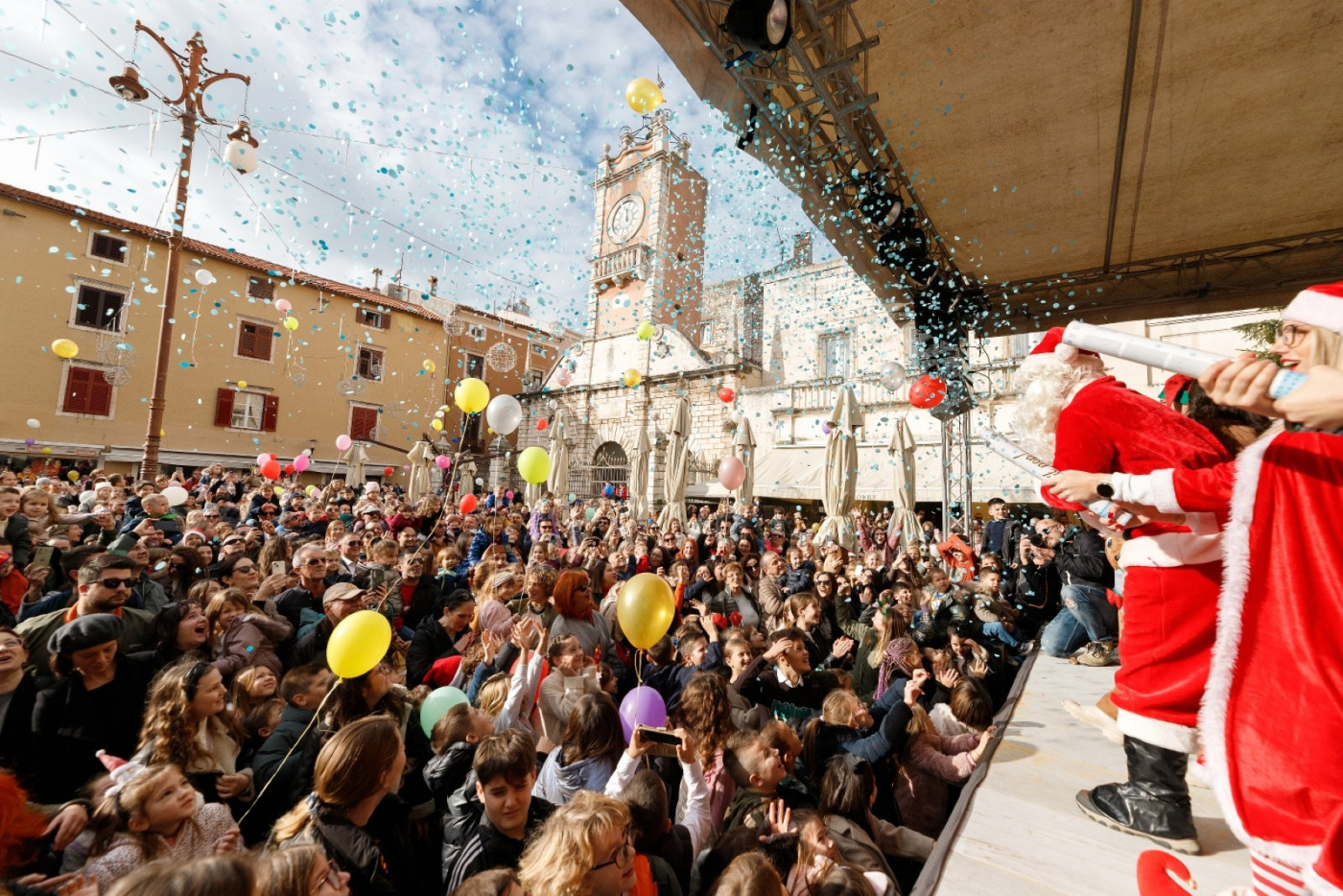 The Opening of This Year's Zadar Christmas Market