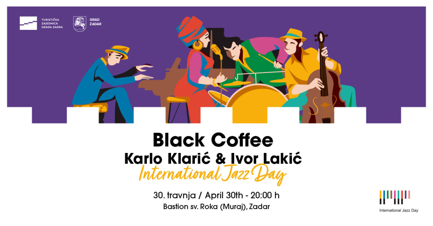 International Jazz Day | Black Coffee, Karlo Klarić & Ivor Lakić