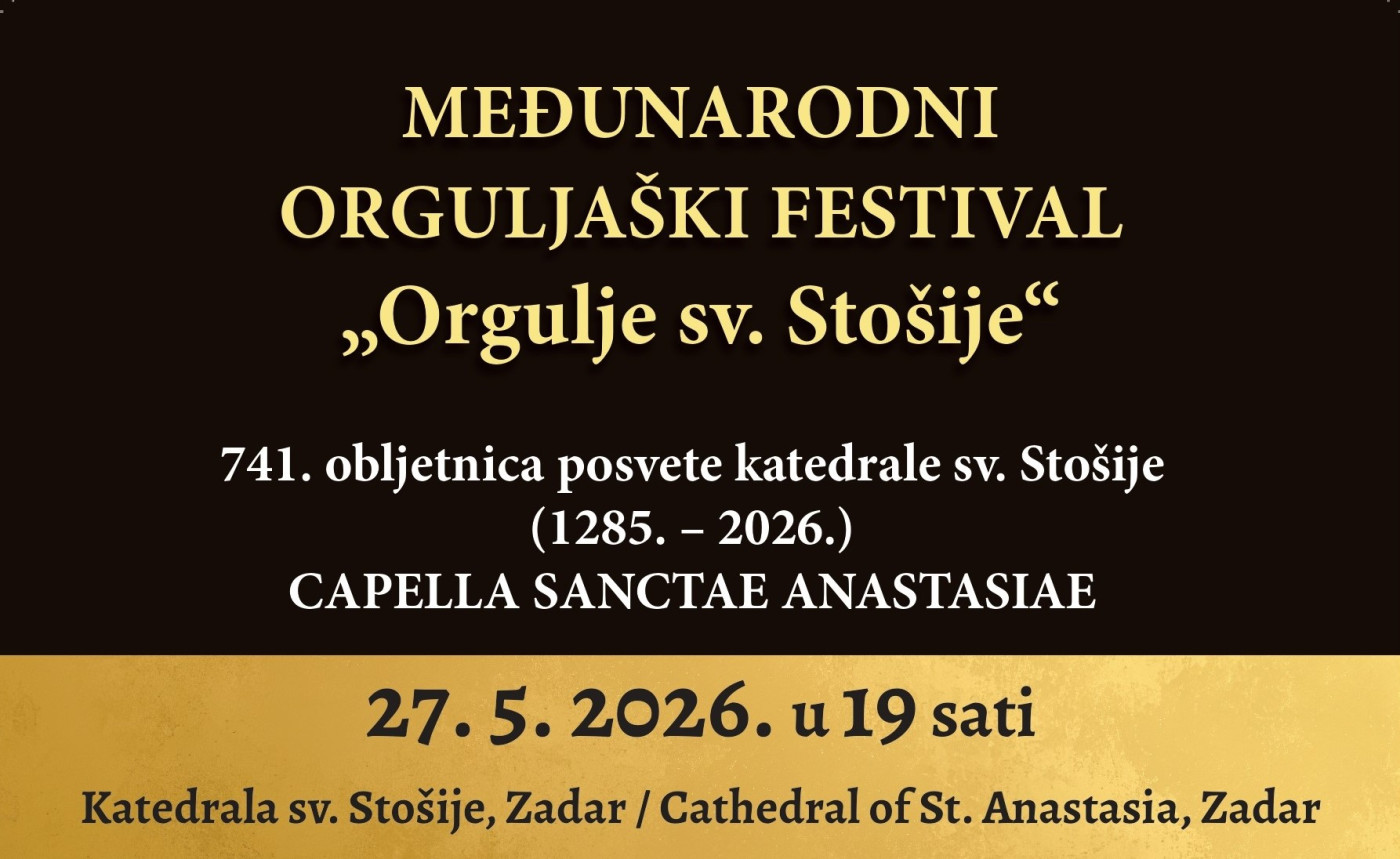 3. Međunarodni festival Orgulje sv. Stošije