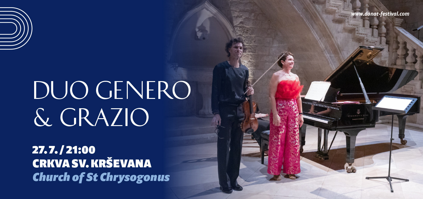 66. Glazbene večeri u Sv. Donatu: Duo Genero & Grazio