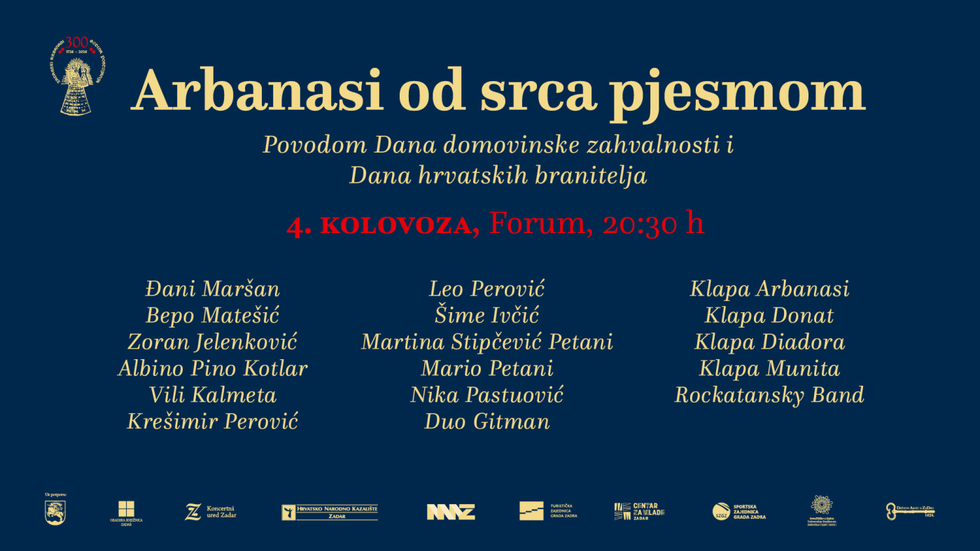 Arbanasi od srca pjesmom