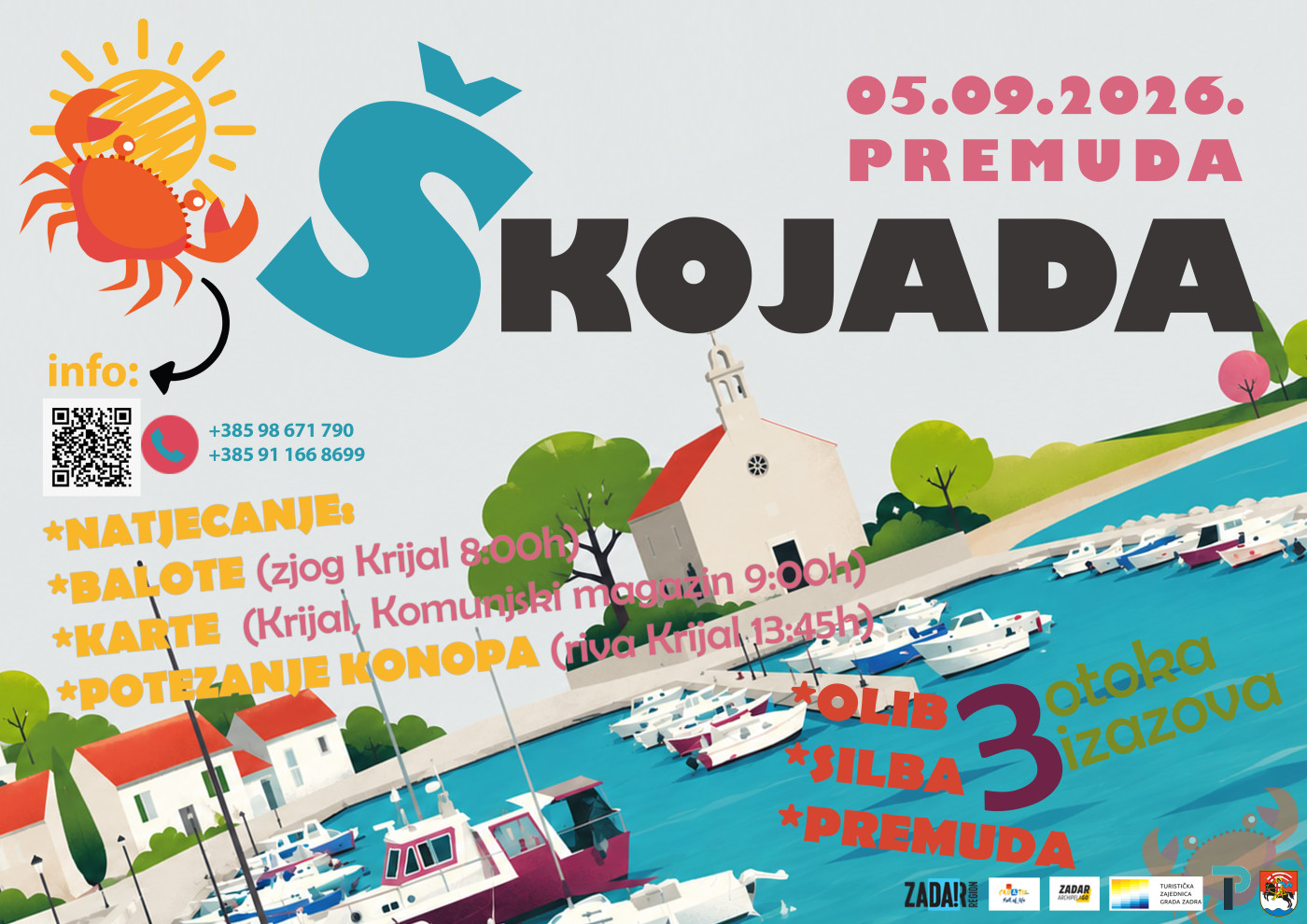 &Scaron;kojada &ndash; 3 Islands, 3 Challenges