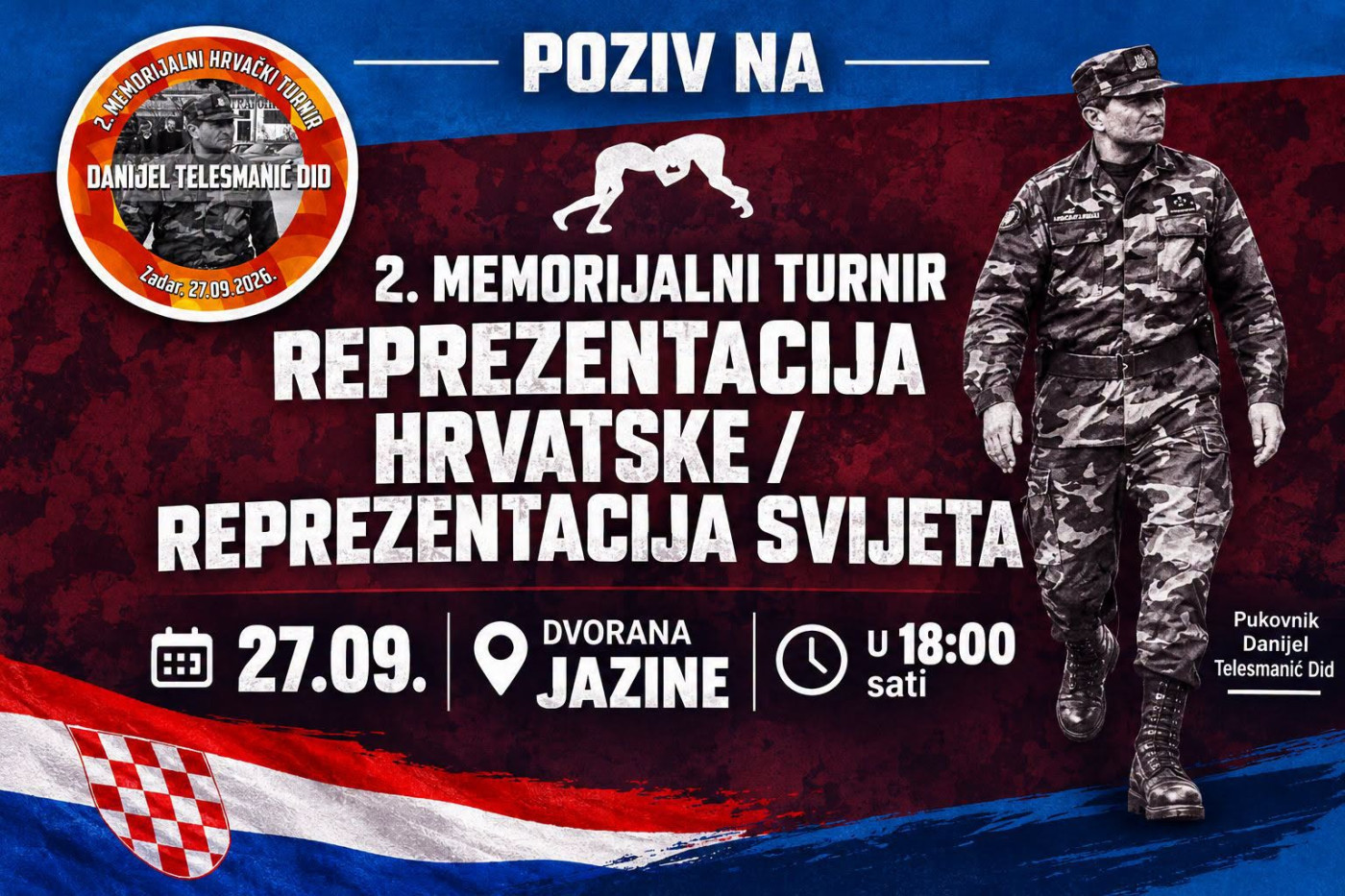 2nd Danijel Telesmanić Did Memorial Wrestling Tournament