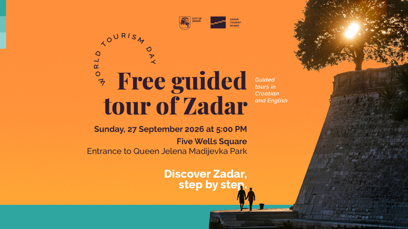 Free Guided Tour of Zadar for World Tourism Day